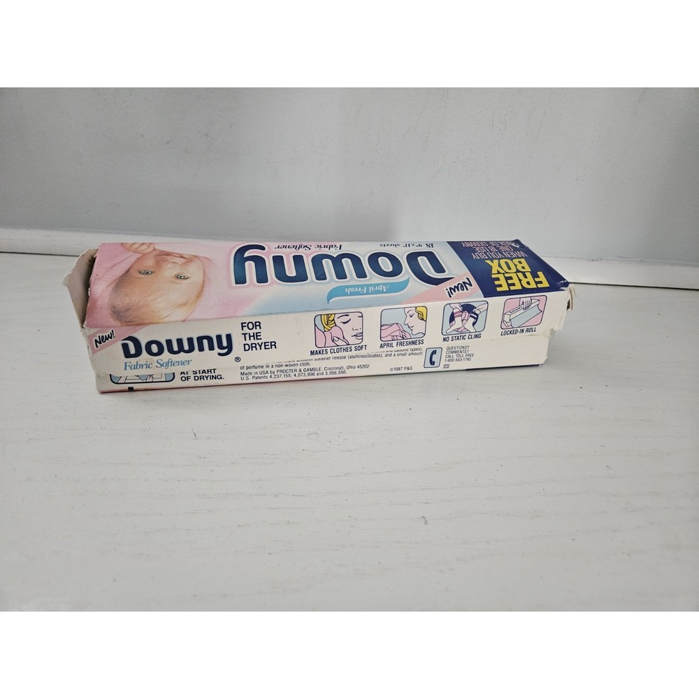 VTG Downy April Fresh Fabric Softener  Movie Prop 1987 P&G‎ Dryer USA Used - Picture 3 of 7